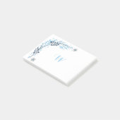 ブルーウィンターモノグラム ポストイット (アングル)