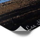 ブルーウィンターレイクOuachita Arkansasポスター ポスター (角)