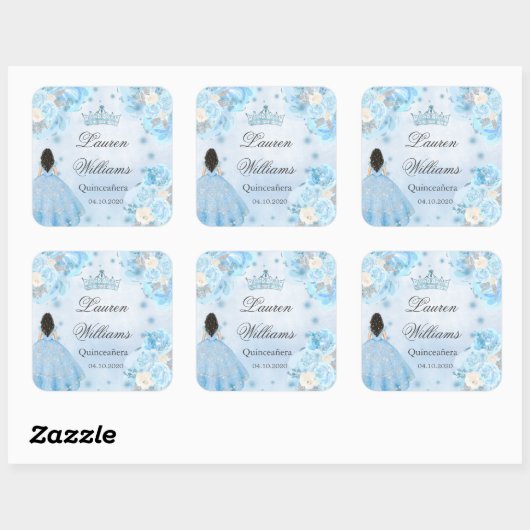 ブルーウィンターワンダーランドキンセアニェラシール スクエアシール (シート)