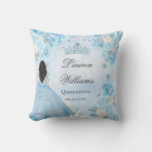 ブルーウィンターワンダーランドキンセアニェラパーティー クッション (正面)