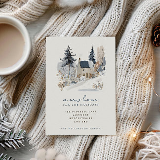 ブルーウィンター新居のお知らせ 案内状