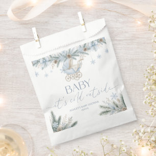 ブルーウィンター赤ちゃん歓迎会 Baby It's Cold Outside フェイバーバッグ