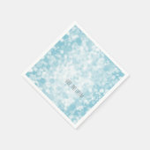 ブルーウィンター《写真》ぼけ味 スタンダードカクテルナプキン (角)