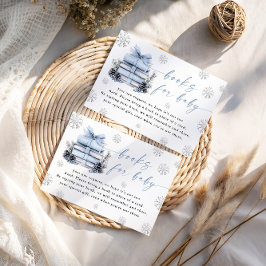 ブルーウィンター　新しい章が始まる　ベイビーカード エンクロージャーカード