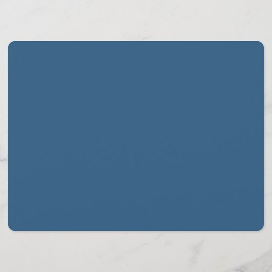 ブルーウィーモダンクリー・スケジュール学校の時刻表 (裏面)