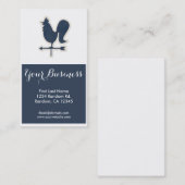 ブルーウェザーベーンカスタマイズ可能な名刺 名刺 (正面/裏面)