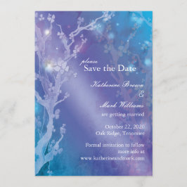ブルーウェディングのダスクゲートのSave the Date セーブザデート