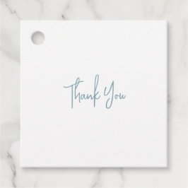 ブルーウェディング フェイバータグ