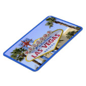 ブルーウェルカムサインネバダラスベガス マグネット (左側)