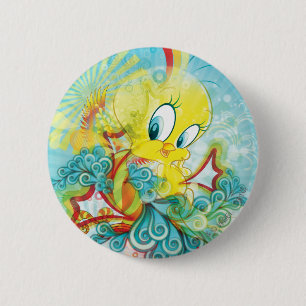 ブルーウェーブのTWEETY™ 缶バッジ