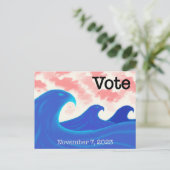 ブルーウェーブイーグルズに投票 ポストカード (スタンド正面)