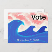 ブルーウェーブイーグルズに投票 ポストカード (正面/裏面)