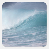 ブルーウェーブクラッシュ,マウイ,ハワイ,アメリカ2 スクエアシール (正面)