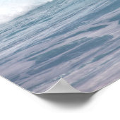 ブルーウェーブクラッシュ,マウイ,ハワイ,アメリカ2 ポスター (角)