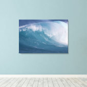 ブルーウェーブクラッシュ,マウイ,ハワイ,アメリカ3 キャンバスプリント (インサイチュ (ウッドフロア))