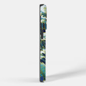 ブルーウェーブグリーンドラゴンレッドサンスケートボード Case-Mate iPhoneケース (裏面 / 右)