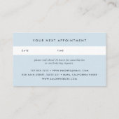 ブルーウェーブゲーデ |アポイントメントカード 予約カード (裏面)