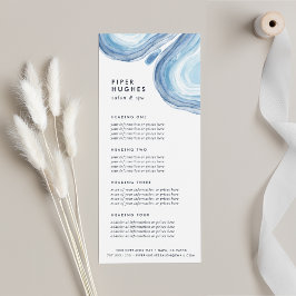 ブルーウェーブゲーデ |サービスまたは価格表 ラックカード