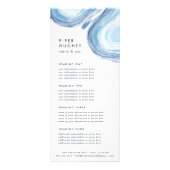 ブルーウェーブゲーデ |サービスまたは価格表 ラックカード (正面)