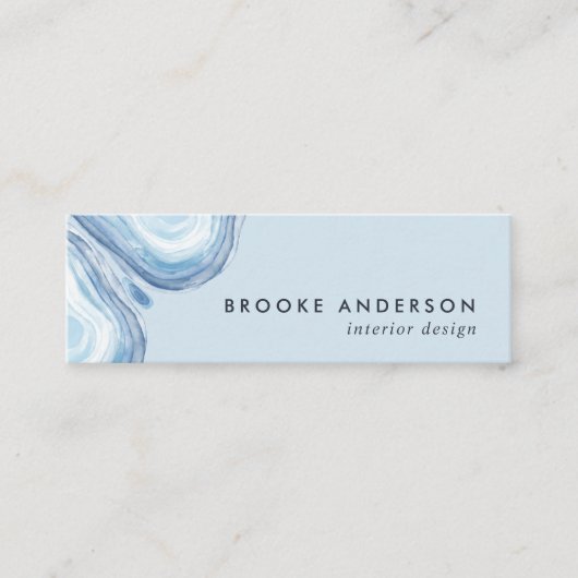 ブルーウェーブゲーデ スキニー名刺 (正面)