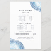 ブルーウェーブゲーデ |価格とサービス チラシ (正面)