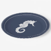 ブルーウェーブシーホースV2 Wht/ネイビーID836 ペーパープレート (アングル)