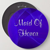 ブルーウェーブズメイド・オブ・オーナー（花嫁付き添い人） 缶バッジ (正面&裏面)