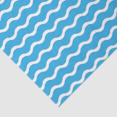 ブルーウェーブパターンティッシュペーパー 薄葉紙 (詳細)