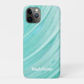ブルーウェーブパーソナルモノグラム Case-Mate iPhoneケース (裏)