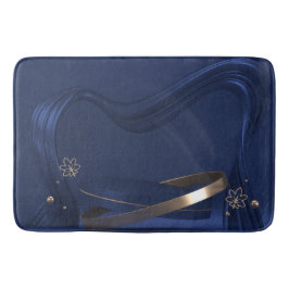 ブルーウェーブフローラバスマット バスマット