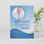 ブルーウェーブリタイアメントフォト招待状 招待状 (スタンド正面)