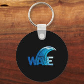 ブルーウェーブ投票民主党大統領2020レジストTr キーホルダー (正面)