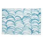 ブルーウェーブ日本のスタイルパターン図 枕カバー (裏面)