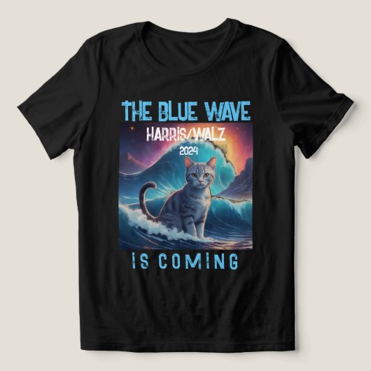 ブルーウェーブ来は2024年 トライブレンドＴシャツ (デザイン正面)