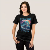 ブルーウェーブ来は2024年 トライブレンドＴシャツ (正面全面)