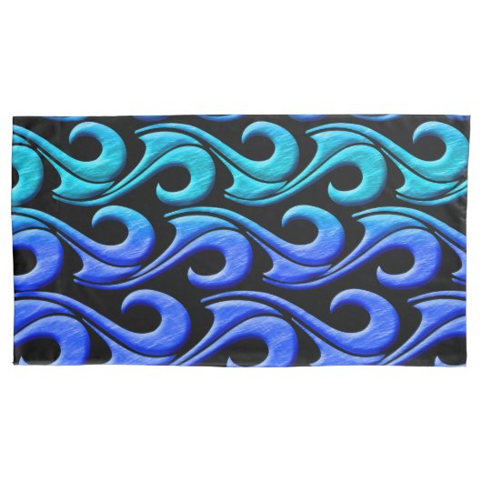 ブルーウェーブ枕ケース 枕カバー (正面左)