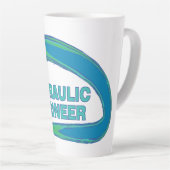 ブルーウェーブ油圧エンジニアマグ カフェラテマグ (右アングル)