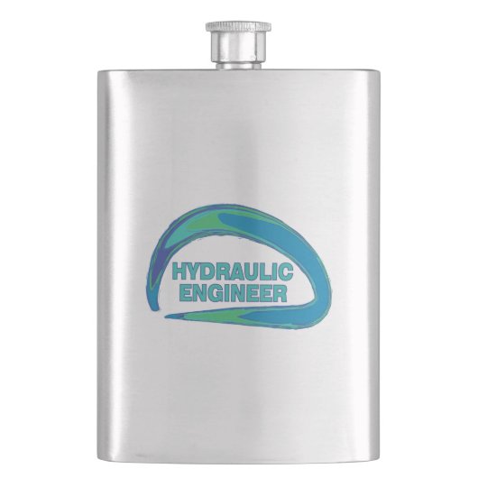 ブルーウェーブ油圧エンジニアマグ フラスク (正面)