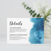 ブルーウェーブ海水色詳細カード挿入 エンクロージャーカード (スタンド正面)