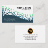 ブルーウェーブ番号簿記係 名刺 (正面/裏面)