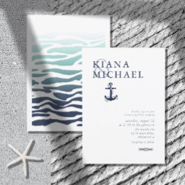 ブルーウェーブ結婚いかりのネイビー/ウィットID836