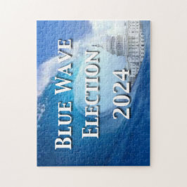 ブルーウェーブ選挙2024 ジグソーパズル