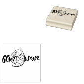 ブルーウェーブ2020米国 ラバースタンプ (押印)