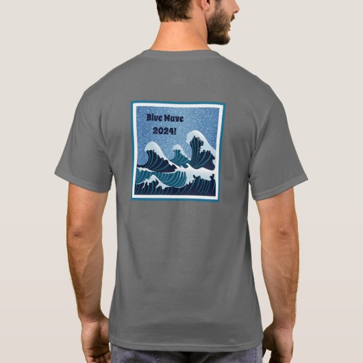 ブルーウェーブ2024! Tシャツ (裏面)