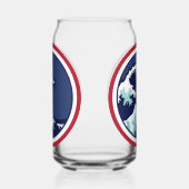 ブルーウェーブ ガラス缶 (左)