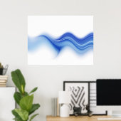 ブルーウェーブ ポスター (ホームオフィス)