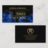 ブルーウェーブ「I 教え Physics 」周期表 名刺 (正面/裏面)