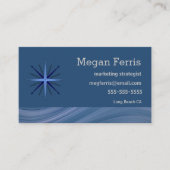 ブルーウェーモダンブ 名刺 (正面)