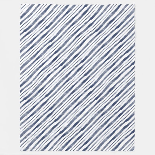 ブルーウェー航海のズラインズビーチハウスレイクサイド フリースブランケット (正面)