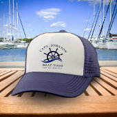 ブルーウェー航海のブ海軍キャプテンシップヘルムボート キャップ